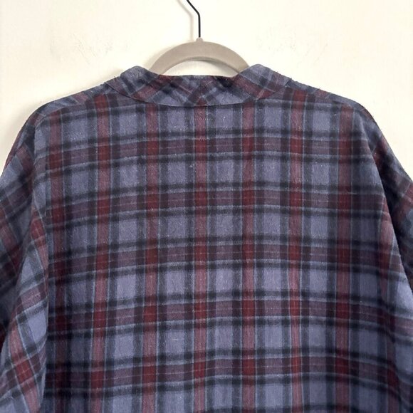 Frapbois Half Japanese Brand Blue and Red Plaid Long Sleeve Dress Women’s Size 1 - Picture 11 of 12